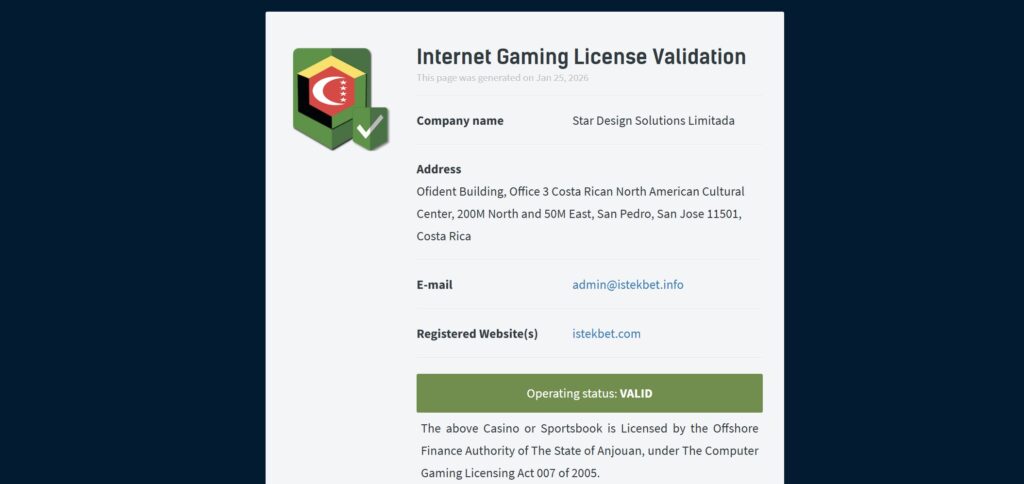 istekbet lisanslı mı